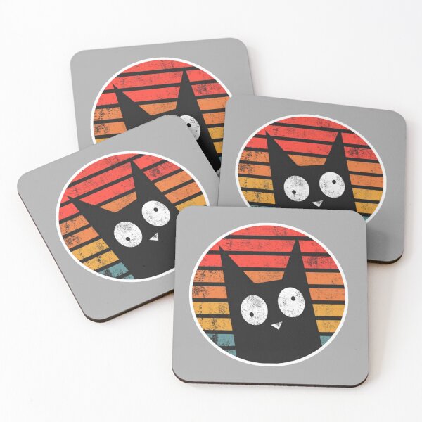 Item preview, Retro crazy funny cat designed and sold by Slickskillz11.