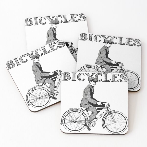 Item preview, Vintage Bicycle Lovers designed and sold by TrinketTeez.