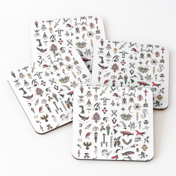Item preview, Tattoo Flash Sheet Design 4 of 6 designed and sold by Jenson Major.