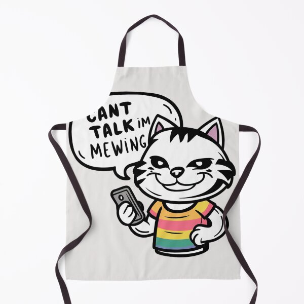 Item preview, cant talk im mewing designed and sold by Terbotv.
