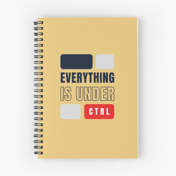 Item preview, Everything is under ctrl | Yellow Background designed and sold by RM-Journey.