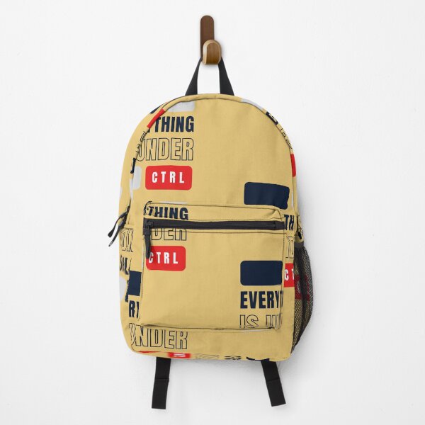 Item preview, Everything is under ctrl | Yellow Background designed and sold by RM-Journey.