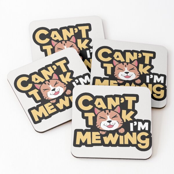Item preview, cant talk im mewing designed and sold by Terbotv.