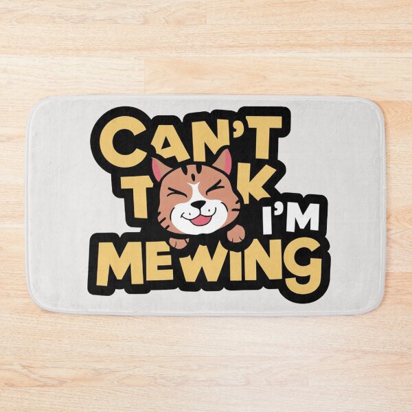 Item preview, cant talk im mewing designed and sold by Terbotv.