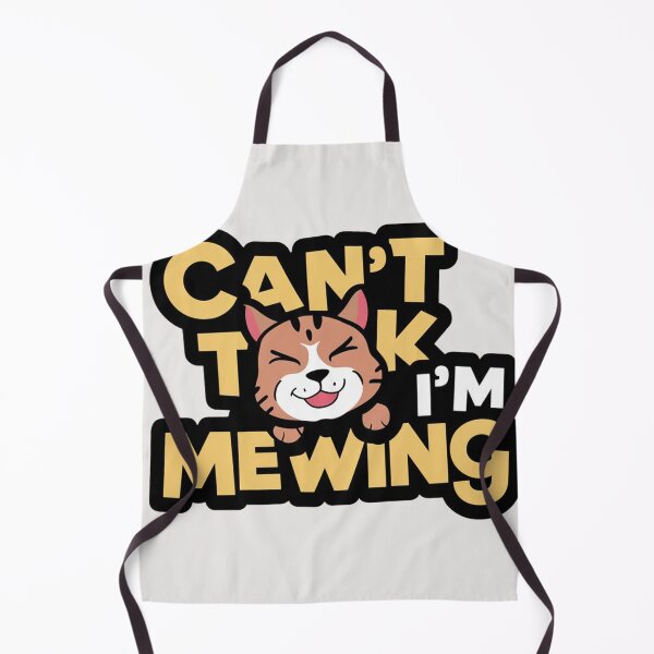 Item preview, cant talk im mewing designed and sold by Terbotv.