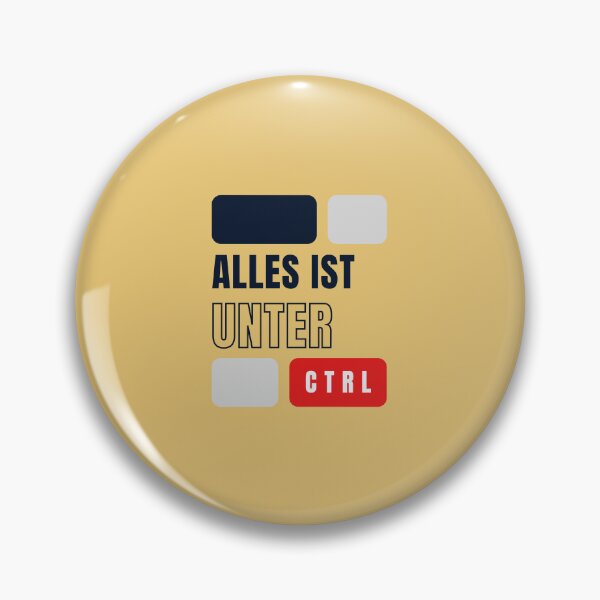 Item preview, Alles ist unter Kontrolle | Yellow Background designed and sold by RM-Journey.