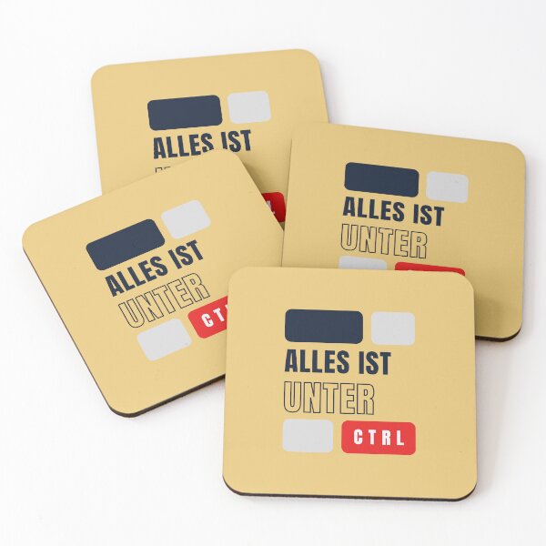 Item preview, Alles ist unter Kontrolle | Yellow Background designed and sold by RM-Journey.