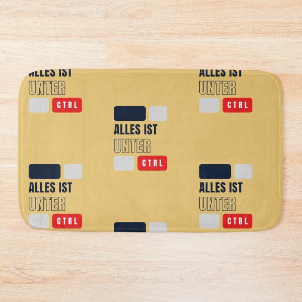 Item preview, Alles ist unter Kontrolle | Yellow Background designed and sold by RM-Journey.