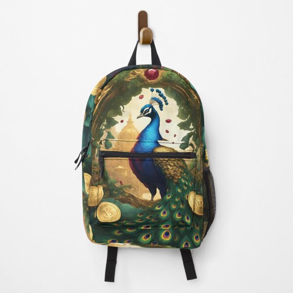Item preview, Beautiful Blue Peacock and gold  designed and sold by Sugar Wisdom .