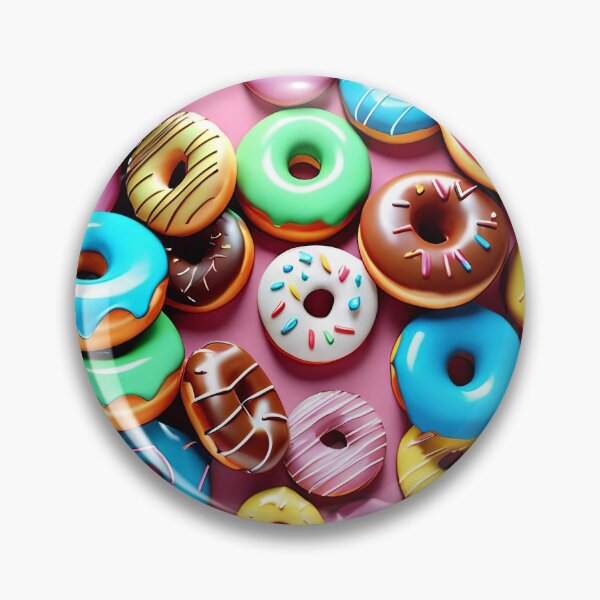 Artikelvorschau, Delicious Glazed Donuts Pattern entworfen und verkauft von TheArtOfPat.