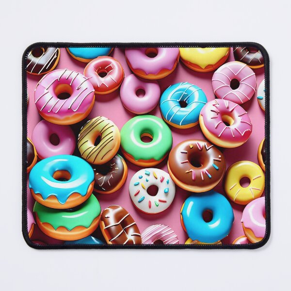 Item preview, Delicious Glazed Donuts Pattern designed and sold by TheArtOfPat.