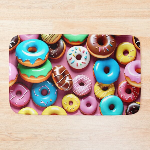 Item preview, Delicious Glazed Donuts Pattern designed and sold by TheArtOfPat.