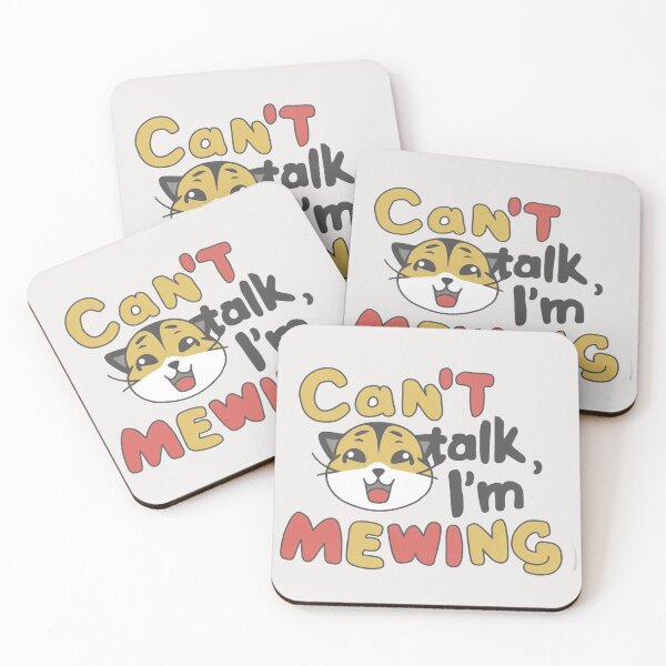 Item preview, cant talk im mewing designed and sold by Terbotv.