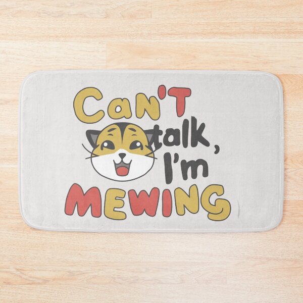Item preview, cant talk im mewing designed and sold by Terbotv.