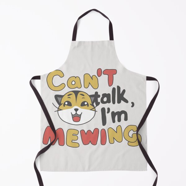 Item preview, cant talk im mewing designed and sold by Terbotv.