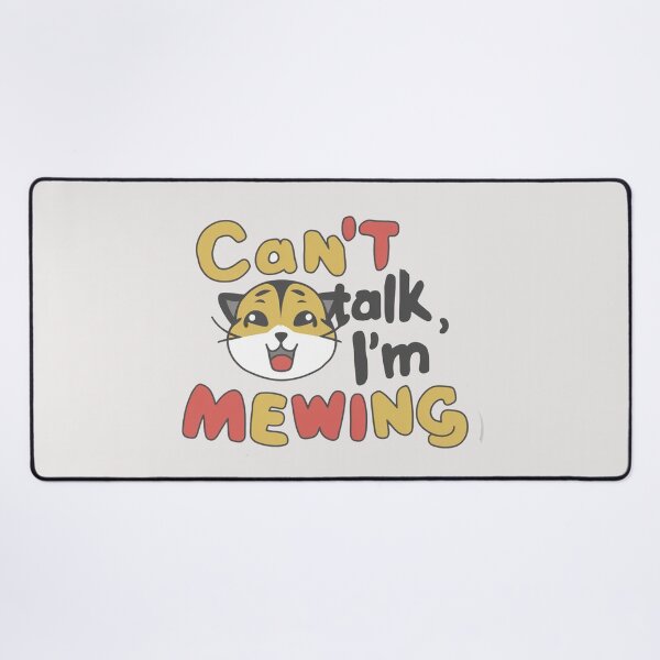 Item preview, cant talk im mewing designed and sold by Terbotv.