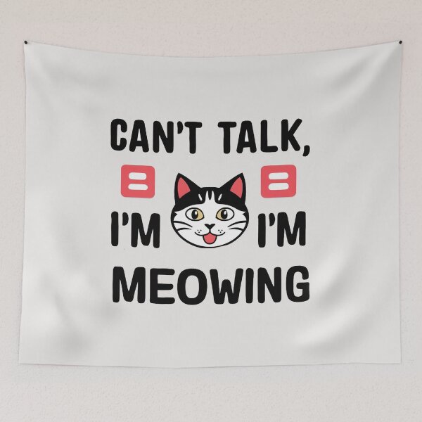 Item preview,  cant talk im mewing designed and sold by Terbotv.