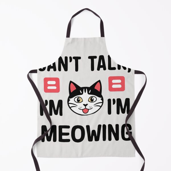 Item preview, cant talk im mewing designed and sold by Terbotv.