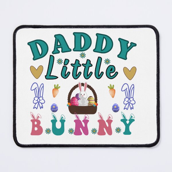 Item preview, Daddy Little Bunny Retro Colorful Easter Elements Design designed and sold by Raise2Shine.
