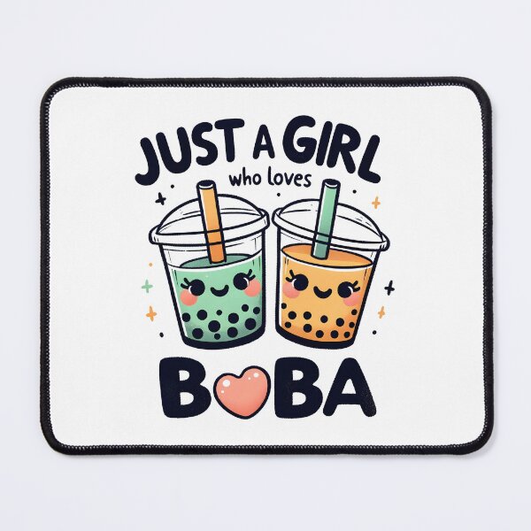 Item preview, Just a girl who loves Bubble Tea designed and sold by Stuff2Good.