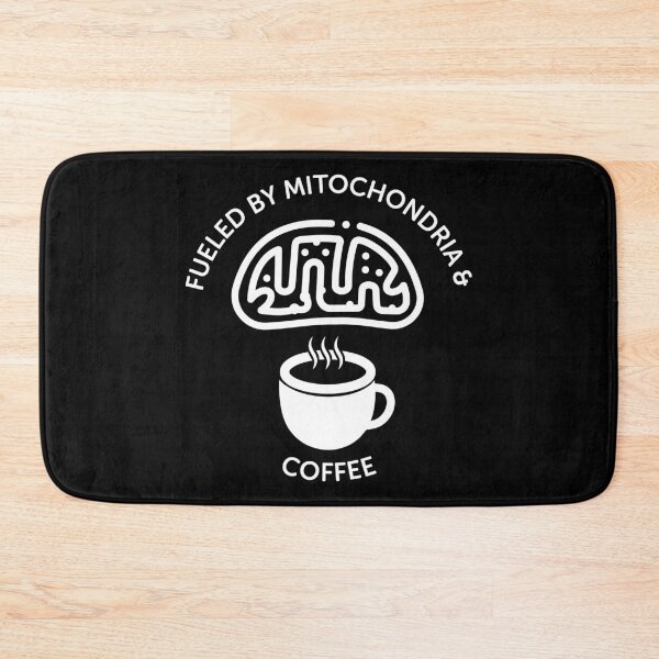 Item preview, Fueled By Mitochondria And Coffee designed and sold by ScienceCorner.