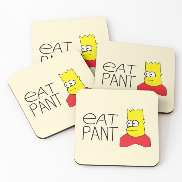 Item preview, Simpson's 'Eat Pant': A Symbol of Youthful Irreverence designed and sold by saziadesign.