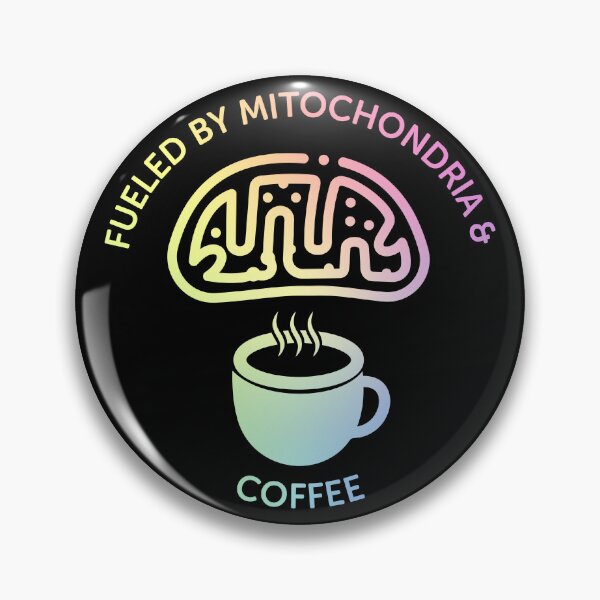 Item preview, Fueled By Mitochondria And Coffee designed and sold by ScienceCorner.