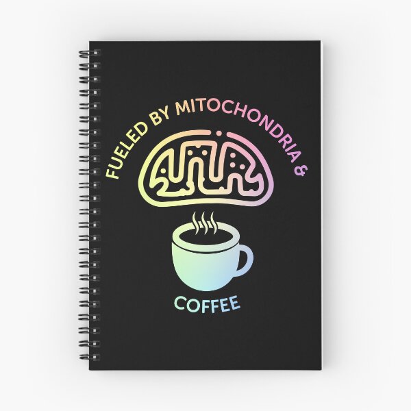 Item preview, Fueled By Mitochondria And Coffee designed and sold by ScienceCorner.