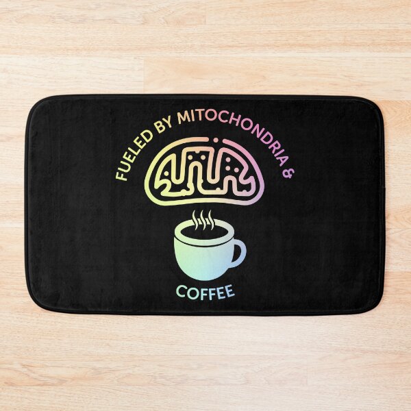 Item preview, Fueled By Mitochondria And Coffee designed and sold by ScienceCorner.