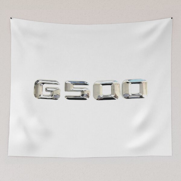 Item preview, Mercedes-Benz G500 G 500 Gelaendewagen W460 W461 Emblem on White designed and sold by Frank Schuster.