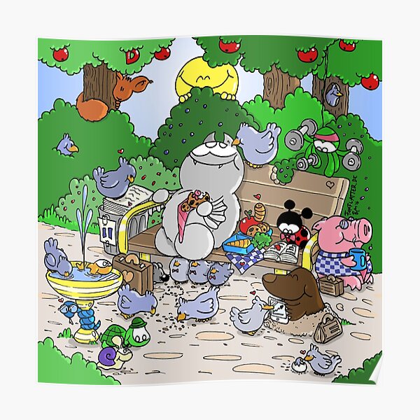 Mittagspause - Lunch break Poster