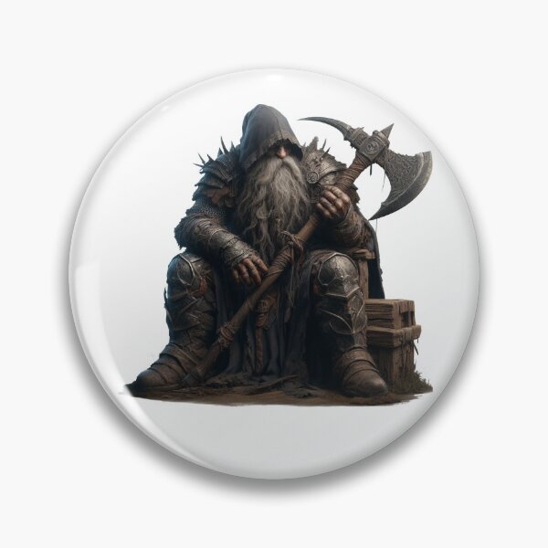 Item preview, Dark Fantasy - Dwarf  #2 designed and sold by PrintspireArts.