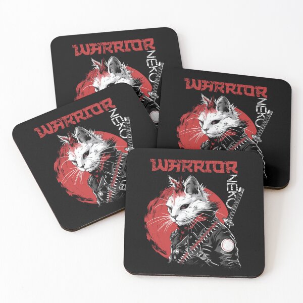 Item preview, Feline Samurai Warrior: Fierce and Fearless designed and sold by SRZT.