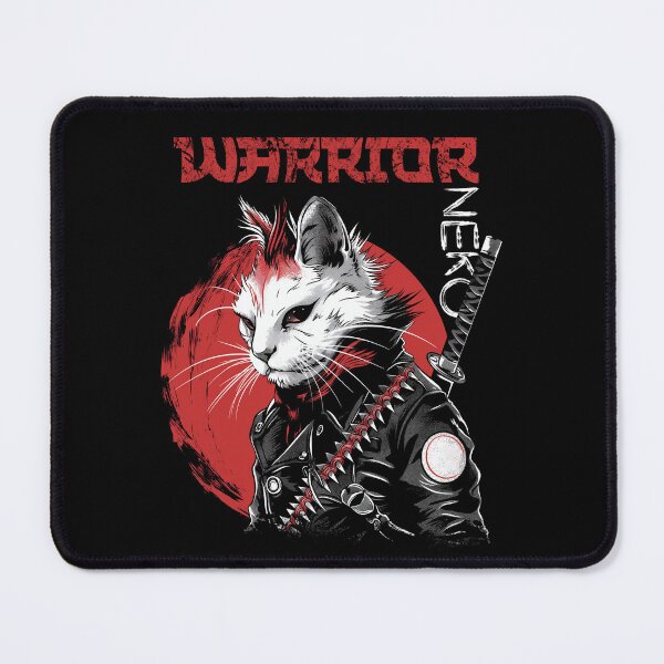 Item preview, Feline Samurai Warrior: Fierce and Fearless designed and sold by SRZT.