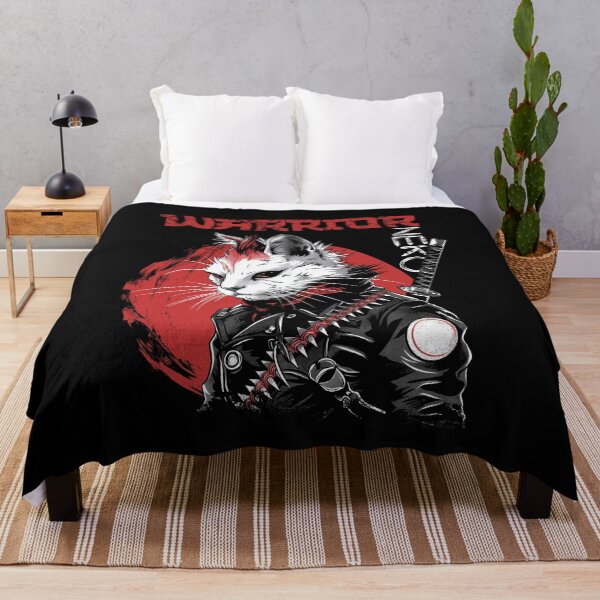 Item preview, Feline Samurai Warrior: Fierce and Fearless designed and sold by SRZT.