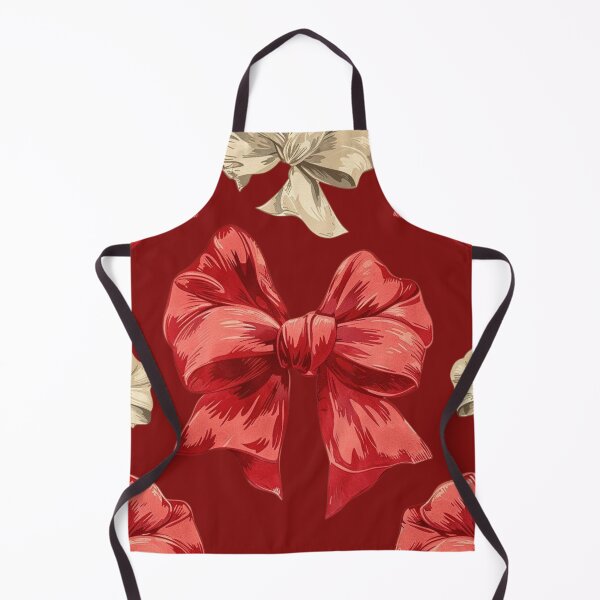 Item preview, Red Coquette, Red Bow Pattern designed and sold by AnnDart.