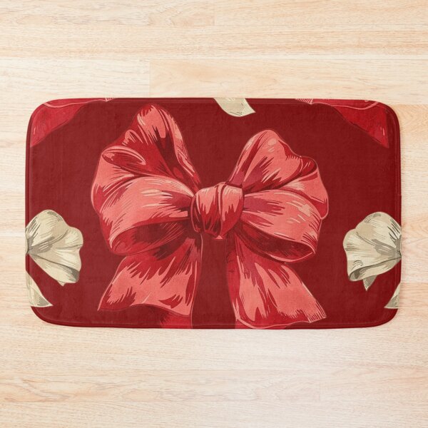 Item preview, Red Coquette, Red Bow Pattern designed and sold by AnnDart.