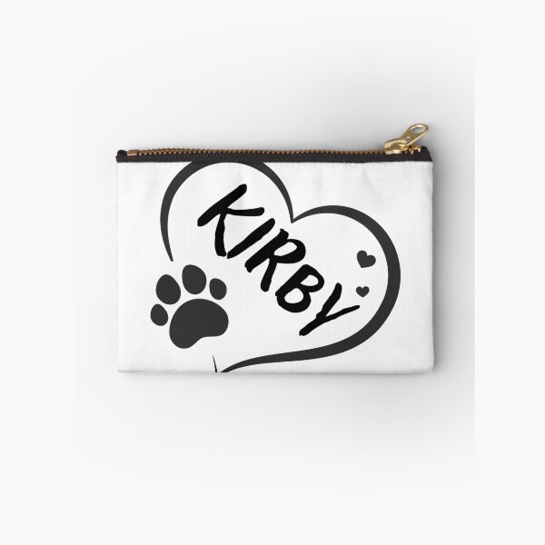 Item preview, Kirby dog or cat name in a heart with a paw, great gift for dog or cat owners designed and sold by OCS1337.