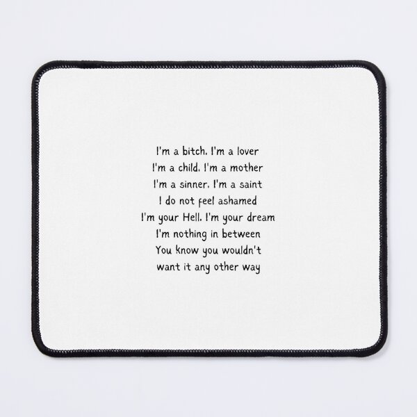 Item preview, Bitch lyrics designed and sold by Little Cedar Tree.