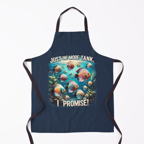 Item preview, Discus lover gift: Just one more aquarium! designed and sold by FinFriends.