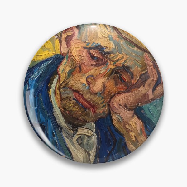 Item preview, Anguish | Painting in the style of Vincent van Gogh designed and sold by ComicsFactory.