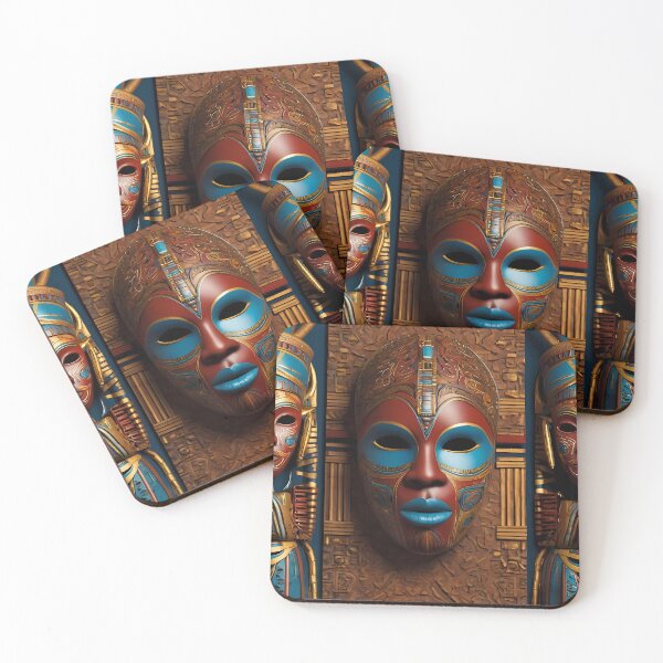 Item preview, Traditional African mask Ancestral Connections designed and sold by mwanarte.