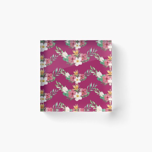 Item preview, Floral design in purple tones designed and sold by FunPrintCraft.