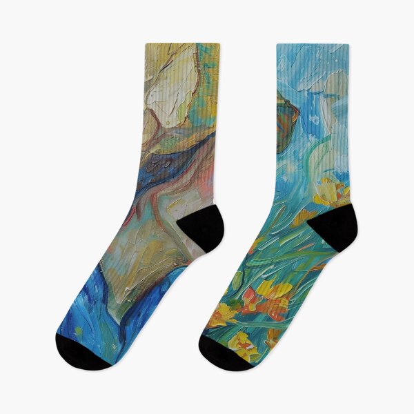 Item preview, Anna Held | Painting in the style of Vincent van Gogh designed and sold by ComicsFactory.