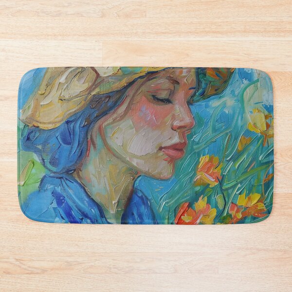 Item preview, Anna Held | Painting in the style of Vincent van Gogh designed and sold by ComicsFactory.