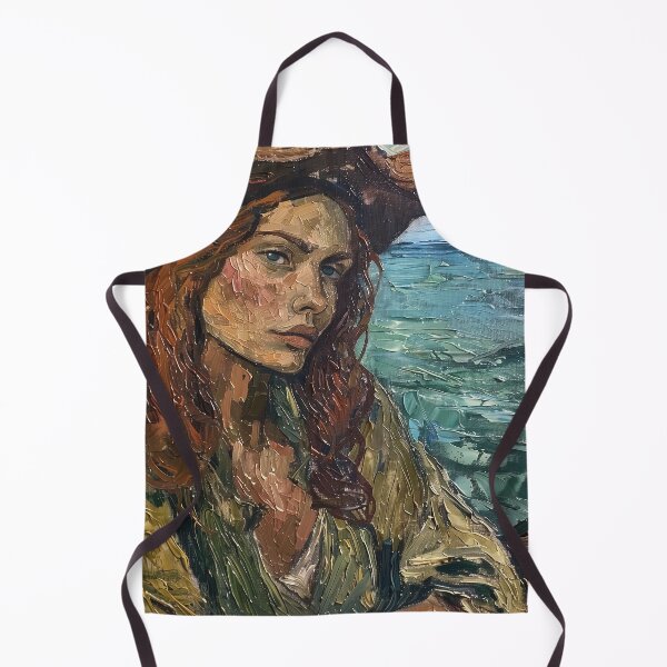 Item preview, Anne Bonny | Painting in the style of Vincent van Gogh designed and sold by ComicsFactory.
