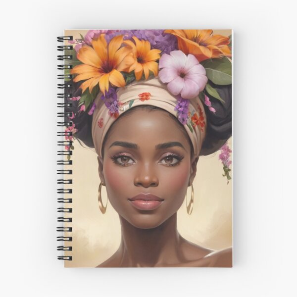 Item preview, "Floral Essence: Embracing African Beauty" designed and sold by Motivamujer.