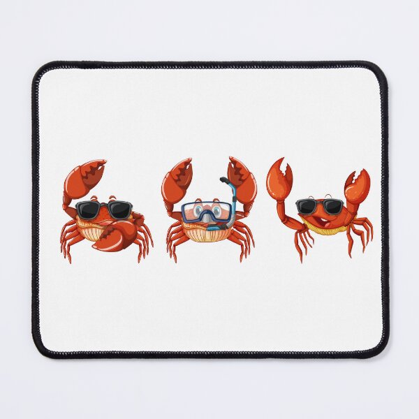 Item preview, Cute Beach Crabs Wearing Sunglasses - Perfect for Ocean - Loving Travellers  designed and sold by Sun Sand & Sea Art.