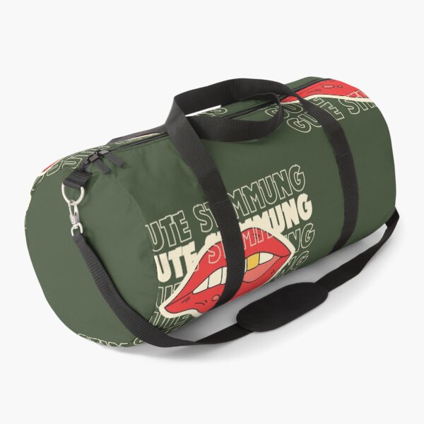 Item preview, GUTE STIMMUNGEN | Lips Illustration | Green Background designed and sold by RM-Journey.