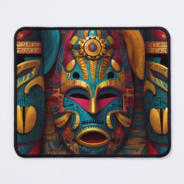 Item preview, traditional African tribal spirit mask designed and sold by mwanarte.